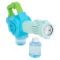 Pistol de facut baloane cu lumini si sunete, Bubble Gun, 256 ml, Albastru