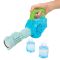 Pistol de facut baloane cu lumini si sunete, Bubble Gun, 256 ml, Albastru