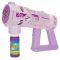 Pistol de facut baloane cu lumini si sunete, Bubble Blaster, Roz, 236 ml