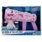 Pistol de facut baloane cu lumini si sunete, Bubble Blaster, Roz, 236 ml