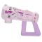Pistol de facut baloane cu lumini si sunete, Bubble Blaster, Roz, 236 ml