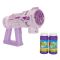 Pistol de facut baloane cu lumini si sunete, Bubble Blaster, Roz, 236 ml