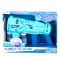 Pistol de facut baloane cu lumini si sunete, Bubble Blaster, Albastru, 236 ml