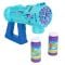 Pistol de facut baloane cu lumini si sunete, Bubble Blaster, Albastru, 236 ml