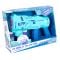 Pistol de facut baloane cu lumini si sunete, Bubble Blaster, Albastru, 236 ml