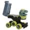 Vehicul dinozaur, Crazoo, Dino Carrier, 17 cm