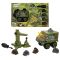 Set de joaca cu vehicule, Crazoo Dino, 27 de piese