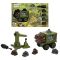 Set de joaca cu vehicule, Crazoo Dino, 27 de piese