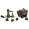 Set de joaca cu vehicule, Crazoo Dino, 27 de piese
