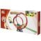 Set de joaca cu masinuta, Maxx Wheels, Track Racing, Galben