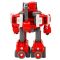 Robot transformabil 5in1 cu sunet si lumina, Zapp Toys, Autobots, Rosu