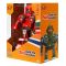 Robot transformabil 5in1 cu sunet si lumina, Zapp Toys, Autobots, Rosu