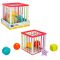 Jucarie bebelusi, Minibo, Cub cu forme colorate