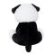 Jucarie de plus, Puffy Friends, Catelus, Alb Negru, 32 cm