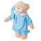 Ursulet de plus in pijama, Puffy Friends, Albastru, 30 cm