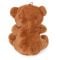 Ursulet de plus cu inima, Puffy Friends, Maro, 30 cm