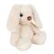Jucarie de plus, Puffy Friends, Iepuras, Crem, 25 cm