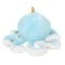 Jucarie de plus, Puffy Friends, Caracatita, Albastru, 45 cm