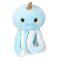 Jucarie de plus, Puffy Friends, Caracatita, Albastru, 45 cm