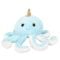 Jucarie de plus, Puffy Friends, Caracatita, Albastru, 45 cm