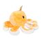 Jucarie de plus, Puffy Friends, Caracatita, Portocaliu, 45 cm