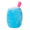 Jucarie de plus, Puffy Friends, Cana cu pai, Albastru, 35 cm