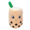Jucarie de plus, Puffy Friends, Cana cu pai, Bej, 35 cm