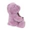 Ursulet de plus cu funda, Puffy Friends, Mov, 20 cm