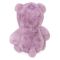 Ursulet de plus cu funda, Puffy Friends, Mov, 20 cm