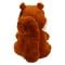 Jucarie de plus, Puffy Friends, Veverita cu ghinda, Maro inchis, 30 cm