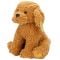 Jucarie de plus, Puffy Friends, Catelus Poodle, Maro deschis, 33 cm 