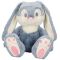 Jucarie de plus, Puffy Friends, Iepuras, Albastru, 35 cm