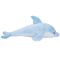 Jucarie de plus, Puffy Friends, Delfin, Albastru, 100 cm