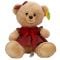 Ursulet de plus cu rochita, Puffy Friends, 32 cm