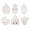 Deseneaza pandative cu lipici si sclipici, Diy Crystal Pendant, Cake