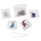 Deseneaza pandative cu lipici si sclipici, Diy Crystal Pendant, Cake