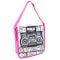 Geanta personalizata si puzzle 2 in 1, Pretty Pinky, Hipster