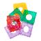 Joc constructie cu figuri geometrice, Building Block, 36 piese