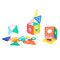 Joc constructie cu figuri geometrice, Building Block, 36 piese