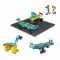 Joc de constructie, Building Blocks, 107 piese