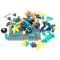 Joc de constructie, Building Blocks, 107 piese