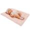 Bebelus cu paturica, Baby So Lovely, Roz, 30 cm