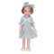 Papusa cu tinuta de schimb, Little Milly, Turcoaz, 33 cm