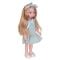 Papusa cu tinuta de schimb, Little Milly, Turcoaz, 33 cm