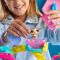Set de joaca cu 2 figurine, Littlest Pet Shop, Carusel