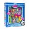 Set de joaca cu 3 figurine, Littlest Pet Shop, Safari