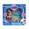 Set 2 figurine si accesorii, Littlest Pet Shop, Seria 1