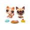 Set 2 figurine si accesorii, Littlest Pet Shop, Seria 1