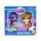 Set 2 figurine si accesorii, Littlest Pet Shop, Seria 1