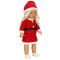 Papusa Tina in tinuta de sarbatoare si rochie casual, Dollz n More, 45 cm